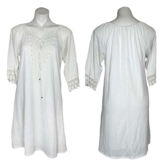 Dress Lace Detail Tie Keyhole - Picture 6 of 6